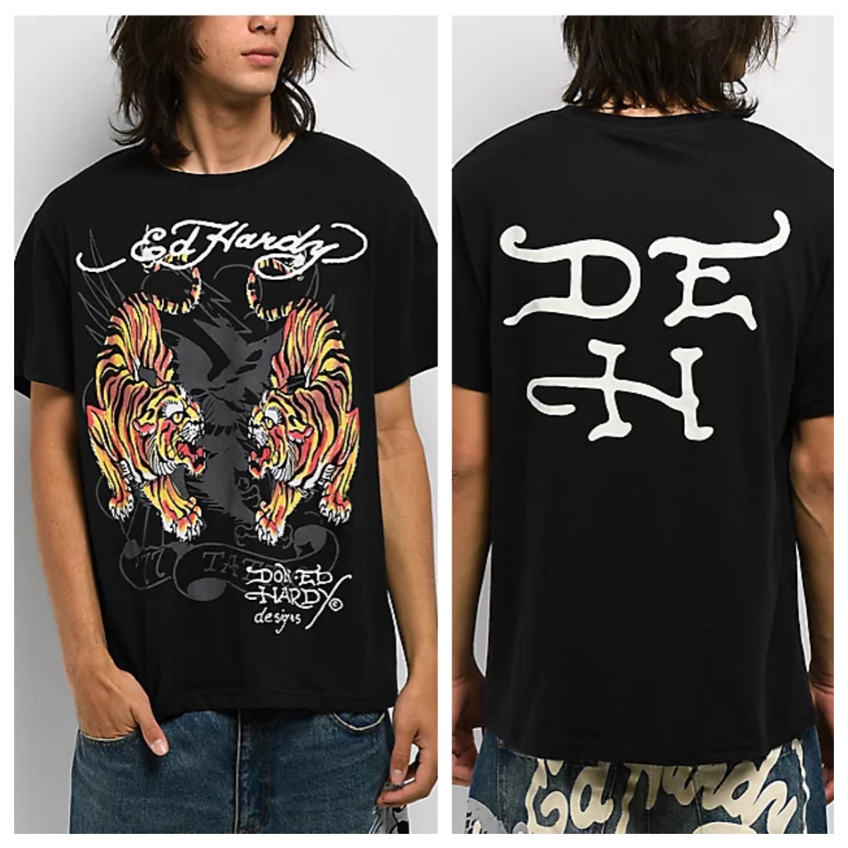 Women Streetwear Brand - T-shirt in cotone con grafica di