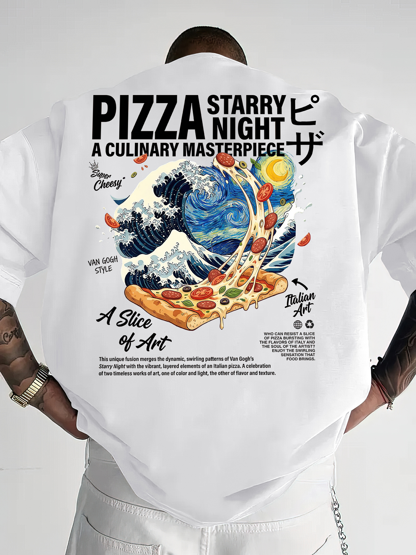 Streetwear Brand Japanese - T-shirt Oversize da Uomo in Stile