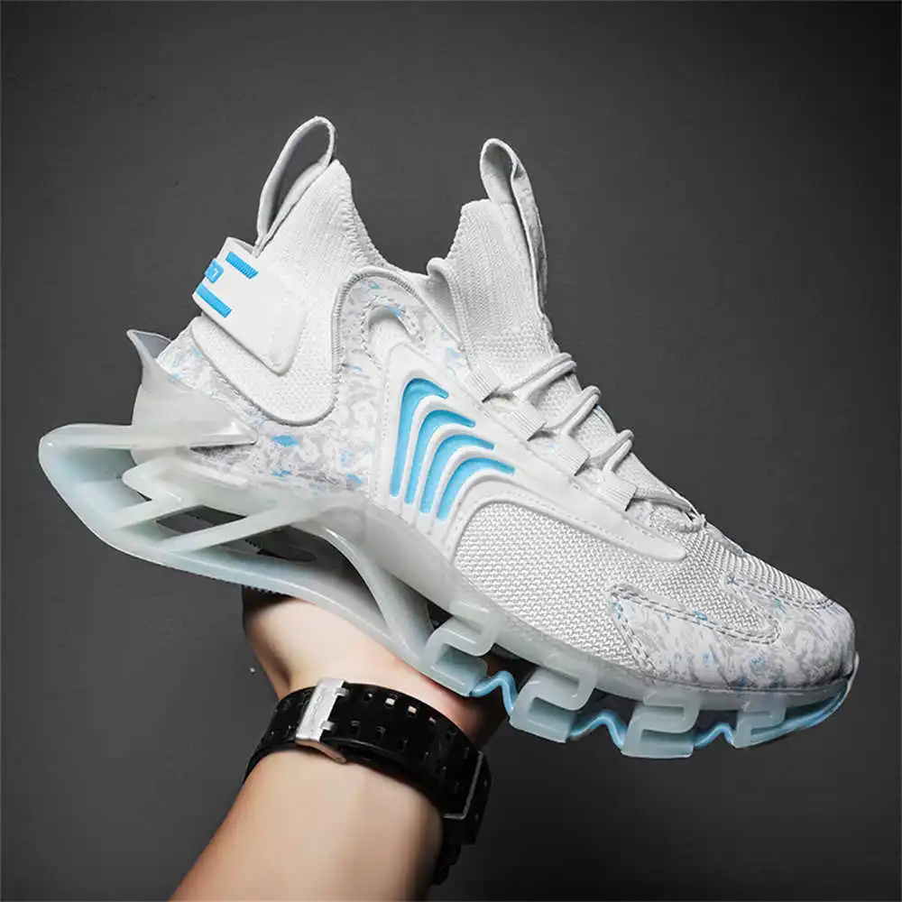 Streetwear Brand Designer - Stivali lunghi rosa Slipon blu Sneakers