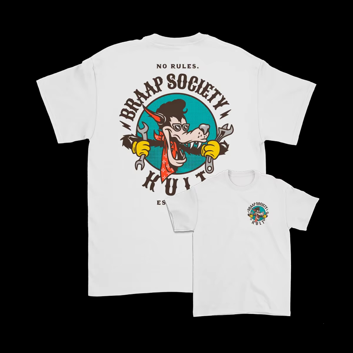 Streetwear Brand Japanese - NESSUNA REGOLAMENTAZIONE. T-shirt in cotone con