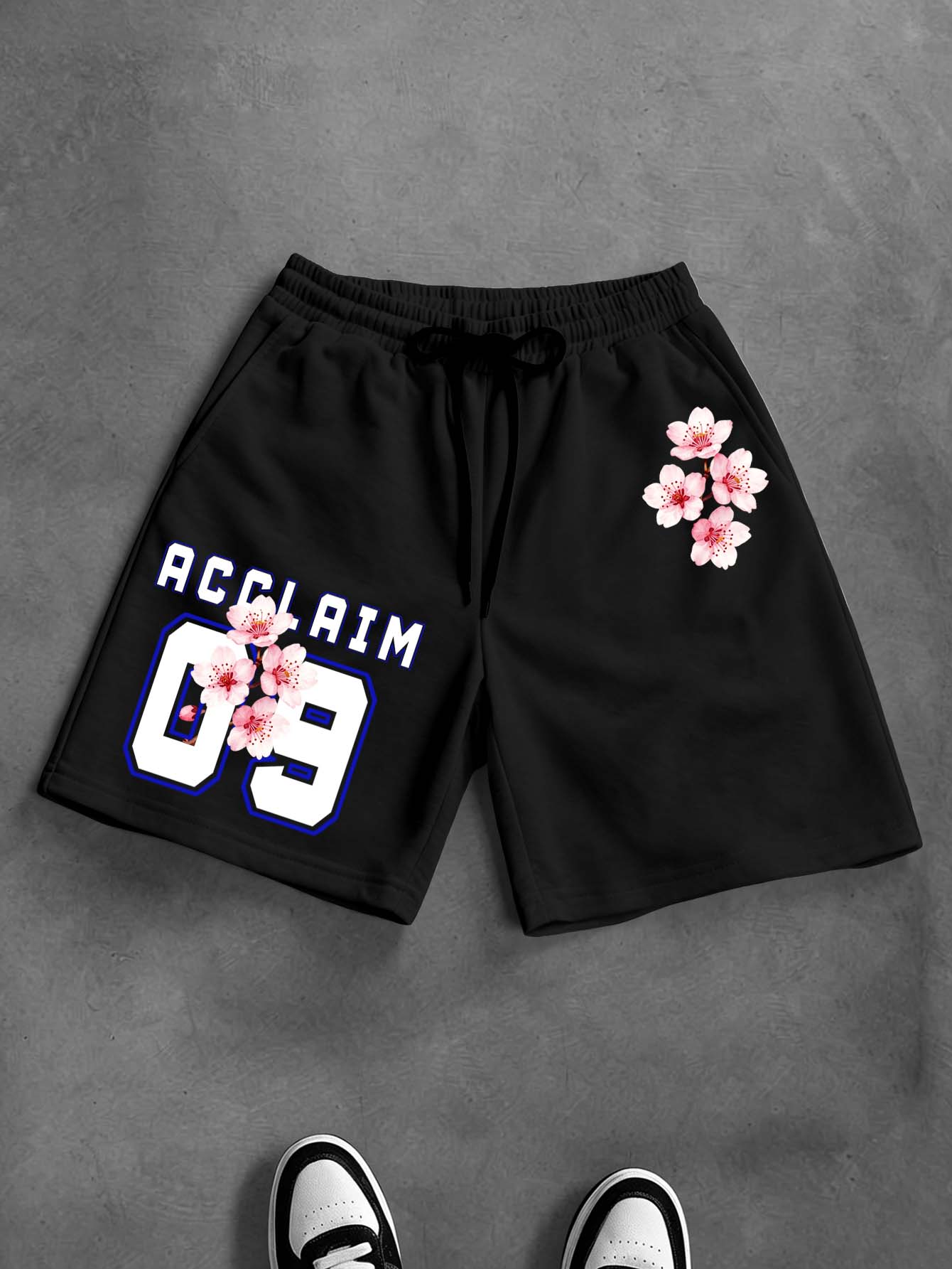 Streetwear Brand Japanese - Pantaloncini da uomo a vestibilità ampia