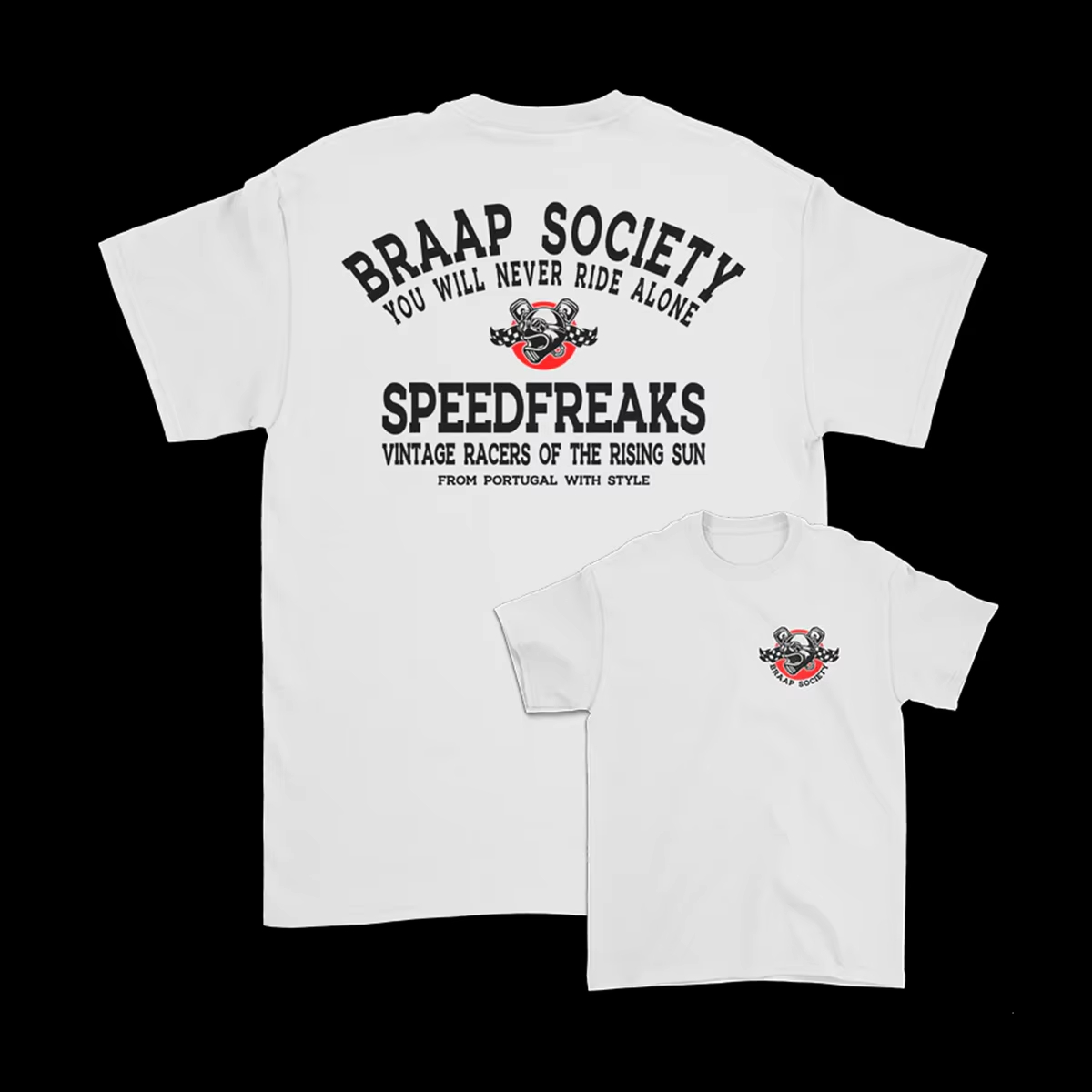 Streetwear Brand Japanese - SPEEDREAKS T-shirt con grafica in cotone