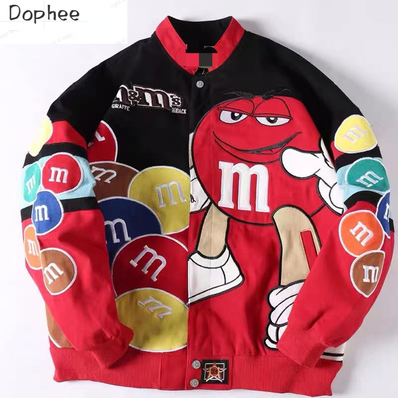 Streetwear Brands - 2025 Cappotto streetwear uniforme da baseball