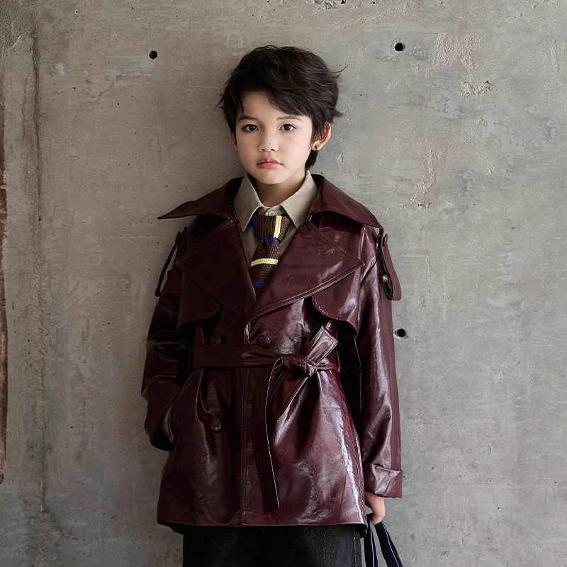 Streetwear Brand Red Logo - Ragazzi Ragazze Vino Rosso Nero Moto