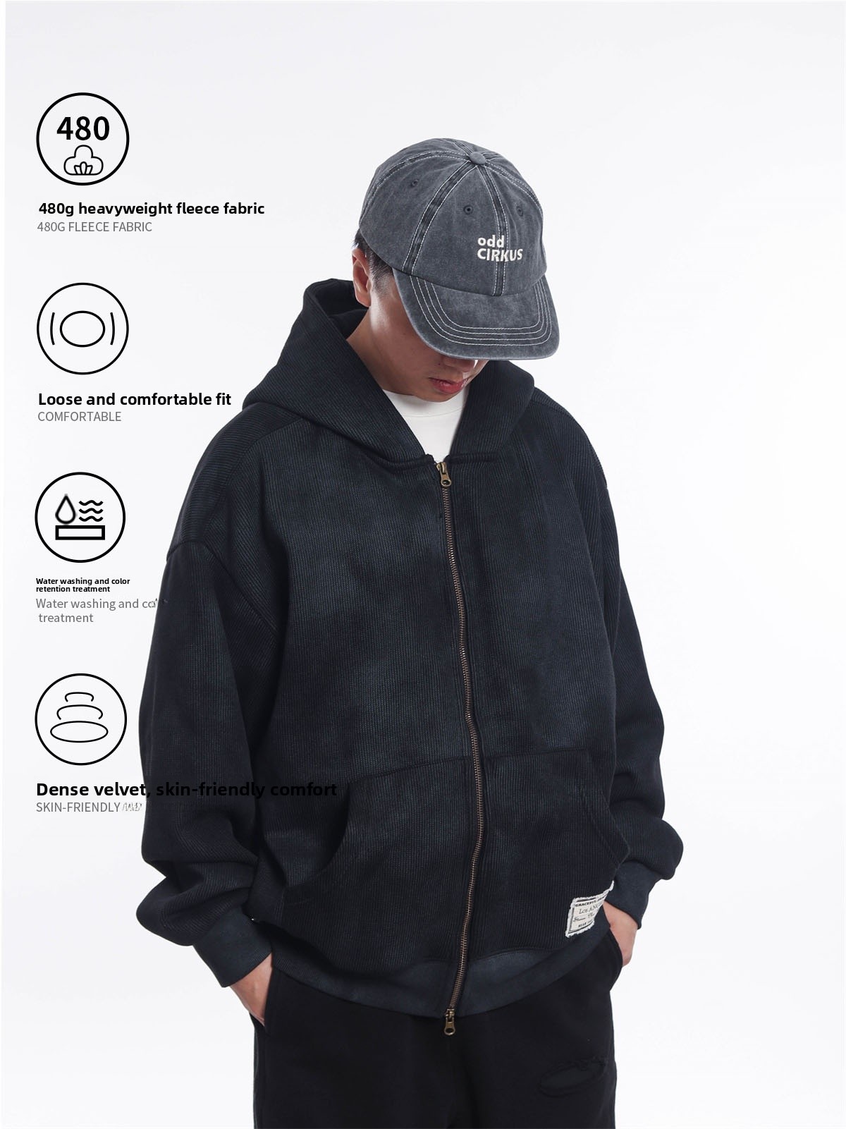 Felpa con Cappuccio Stile Giap - Streetwear Brand Japanese recensione e prezzo
