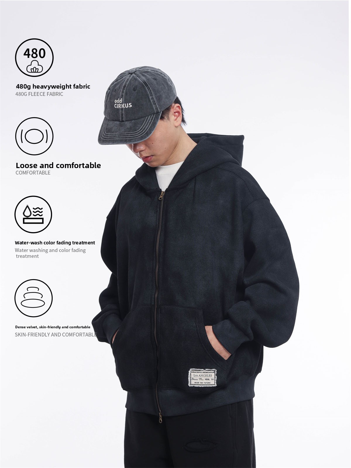 Felpa con Cappuccio Stile Giap - Streetwear Brand Japanese recensione e prezzo