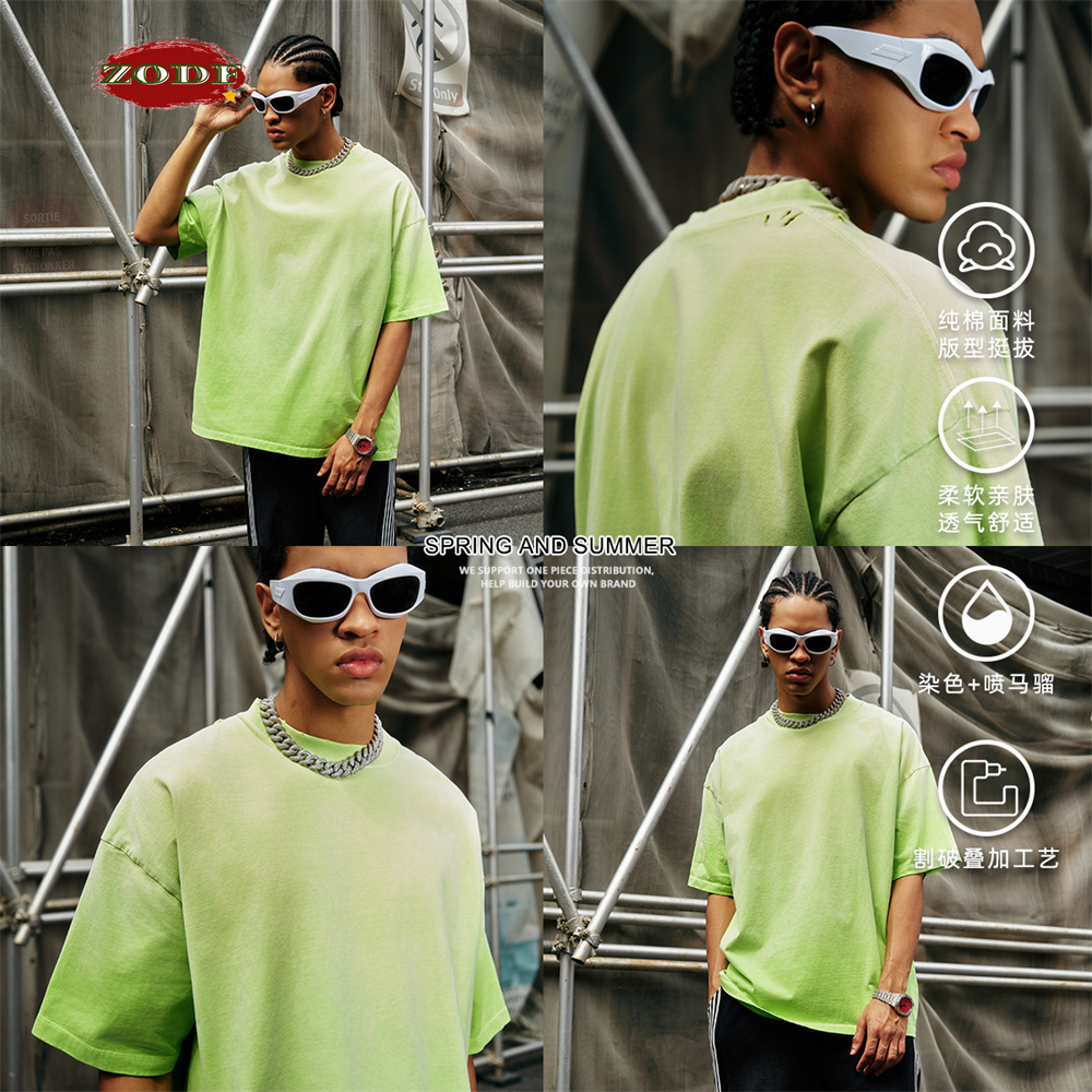 ZODF 2024 Summer Men Washed Gr - Women Streetwear Brand recensione e prezzo