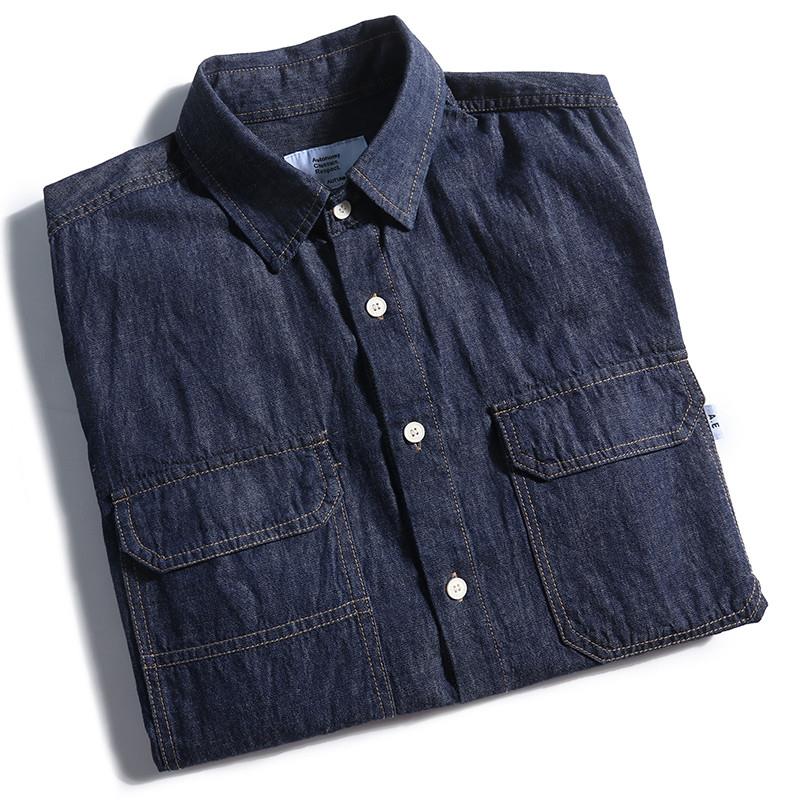 Camicia in denim da uomo stile - Streetwear Brand Japanese recensione e prezzo