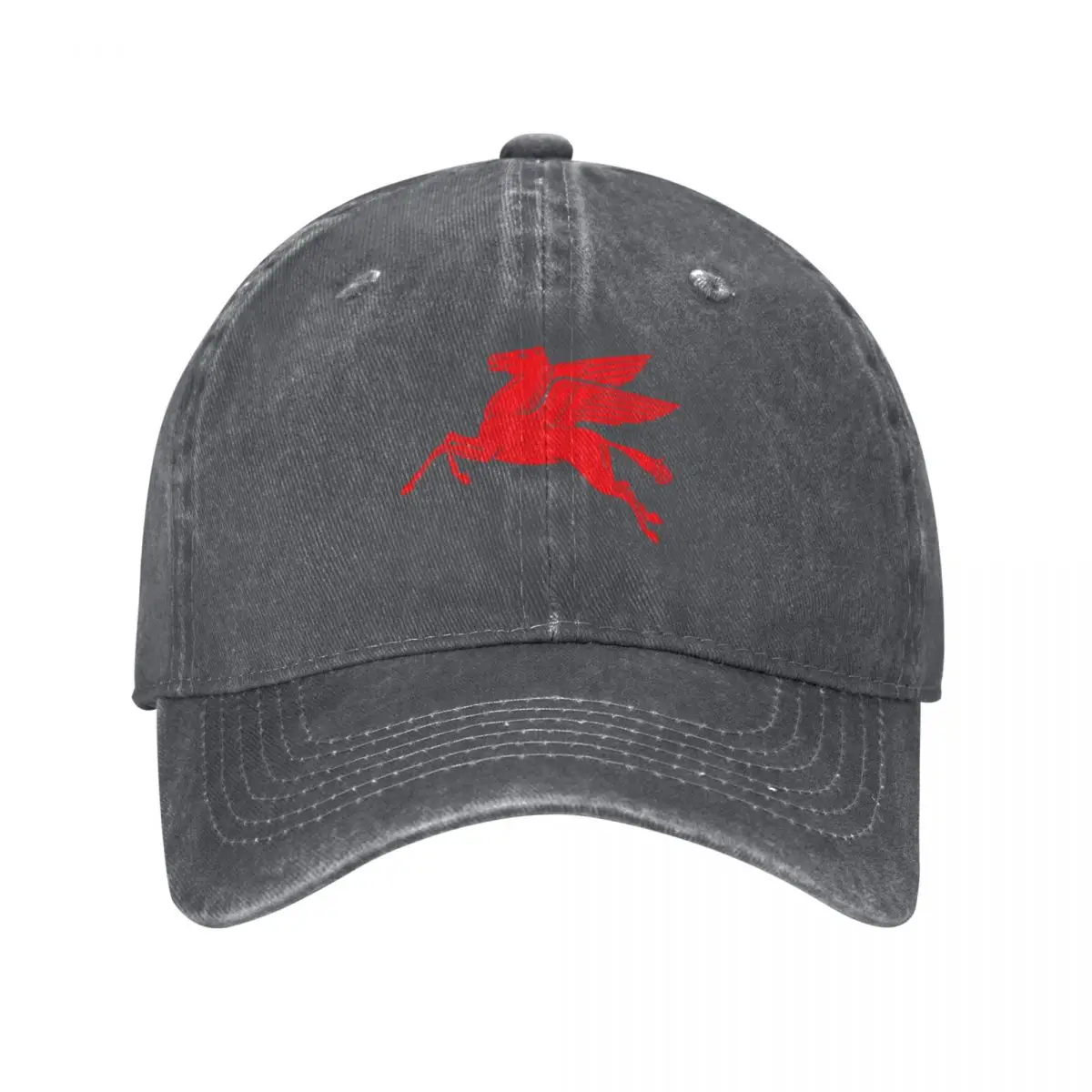 Logo vintage di Mobil Oil - Ca - Streetwear Brand Red Logo recensione e prezzo