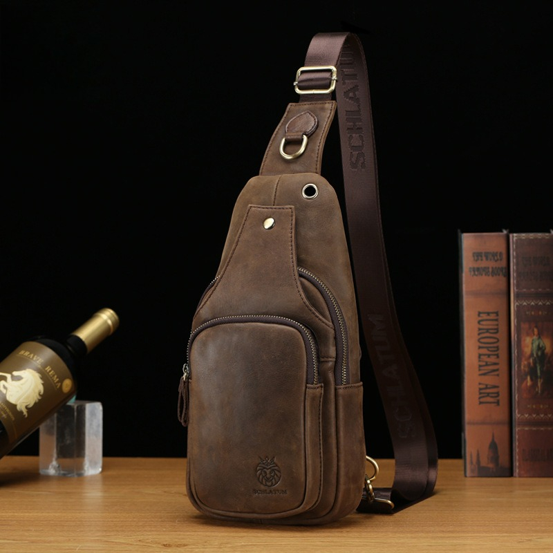 Borsa a Tracolla in Vera Pelle - Streetwear Brand Backpack recensione e prezzo