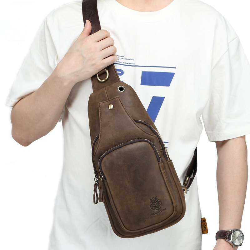 Borsa a Tracolla in Vera Pelle - Streetwear Brand Backpack recensione e prezzo