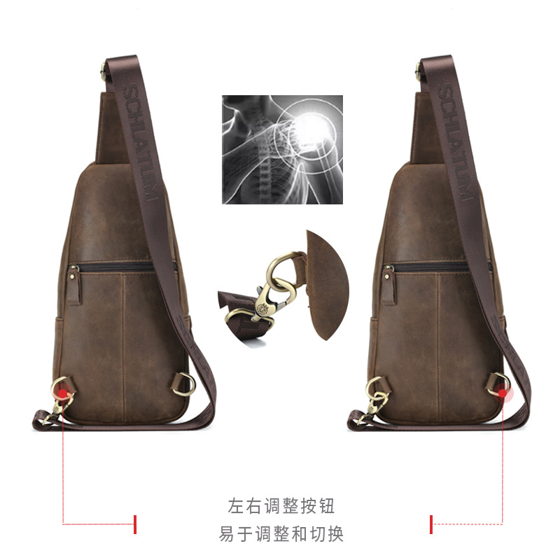 Borsa a Tracolla in Vera Pelle - Streetwear Brand Backpack recensione e prezzo