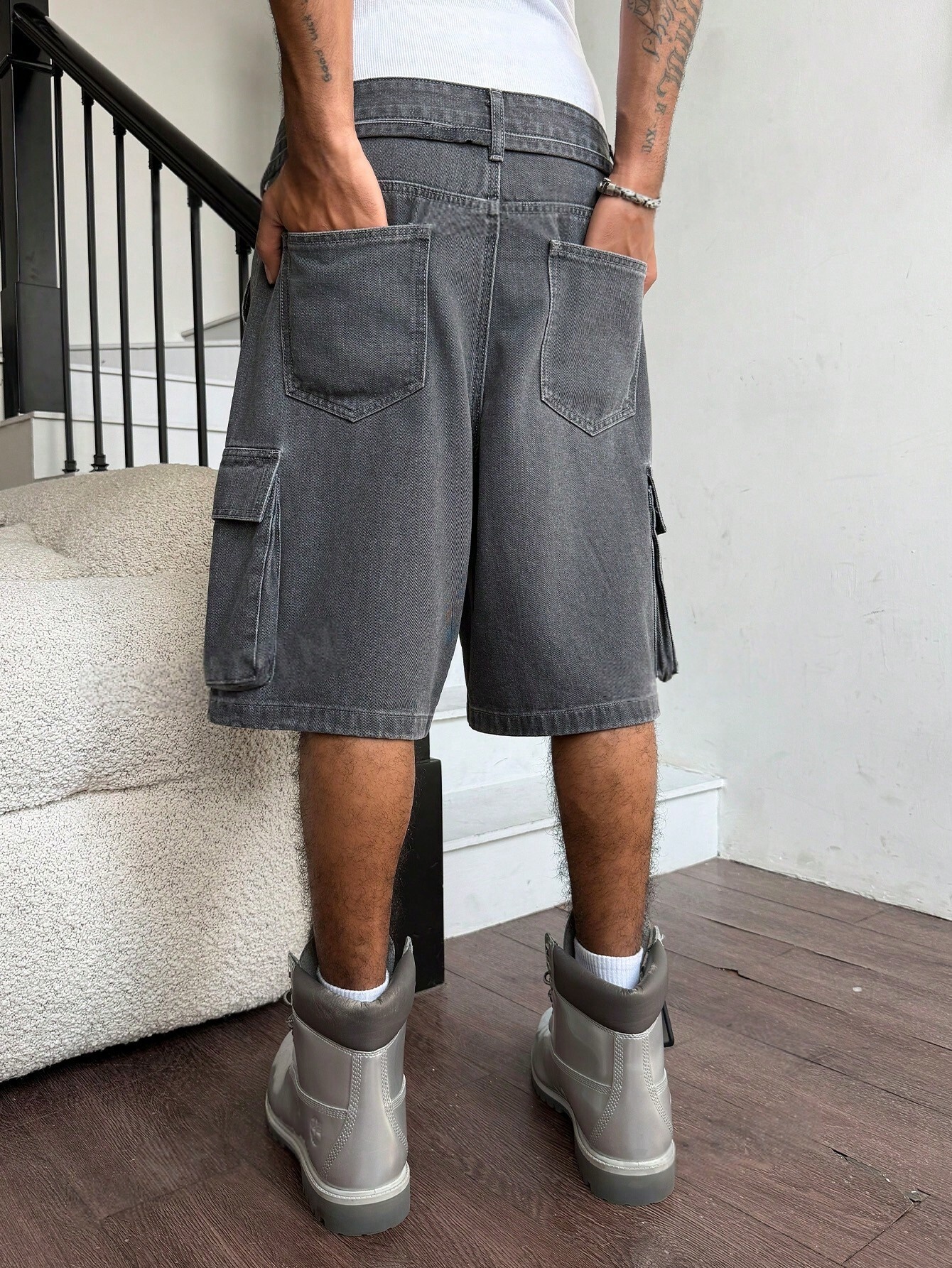 Pantaloncini cargo in denim gr - Streetwear Brand Pants recensione e prezzo
