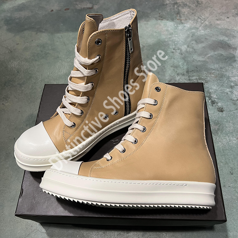 Scarpe da uomo alte in pelle c - Streetwear Brand Shoes recensione e prezzo