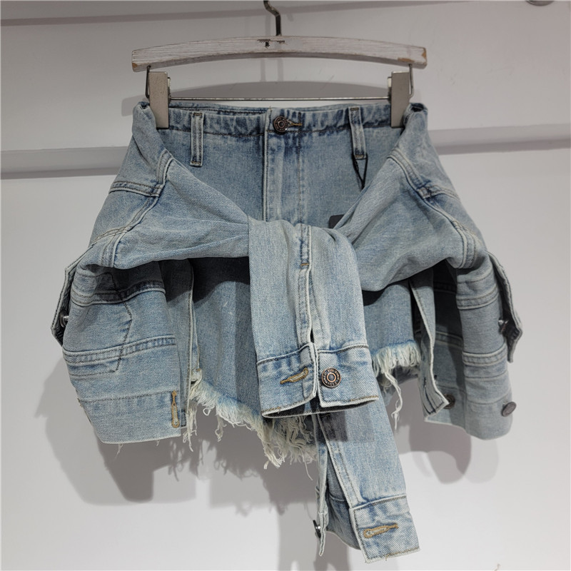 Shorts in denim da donna, jean - Streetwear Brand Pants recensione e prezzo
