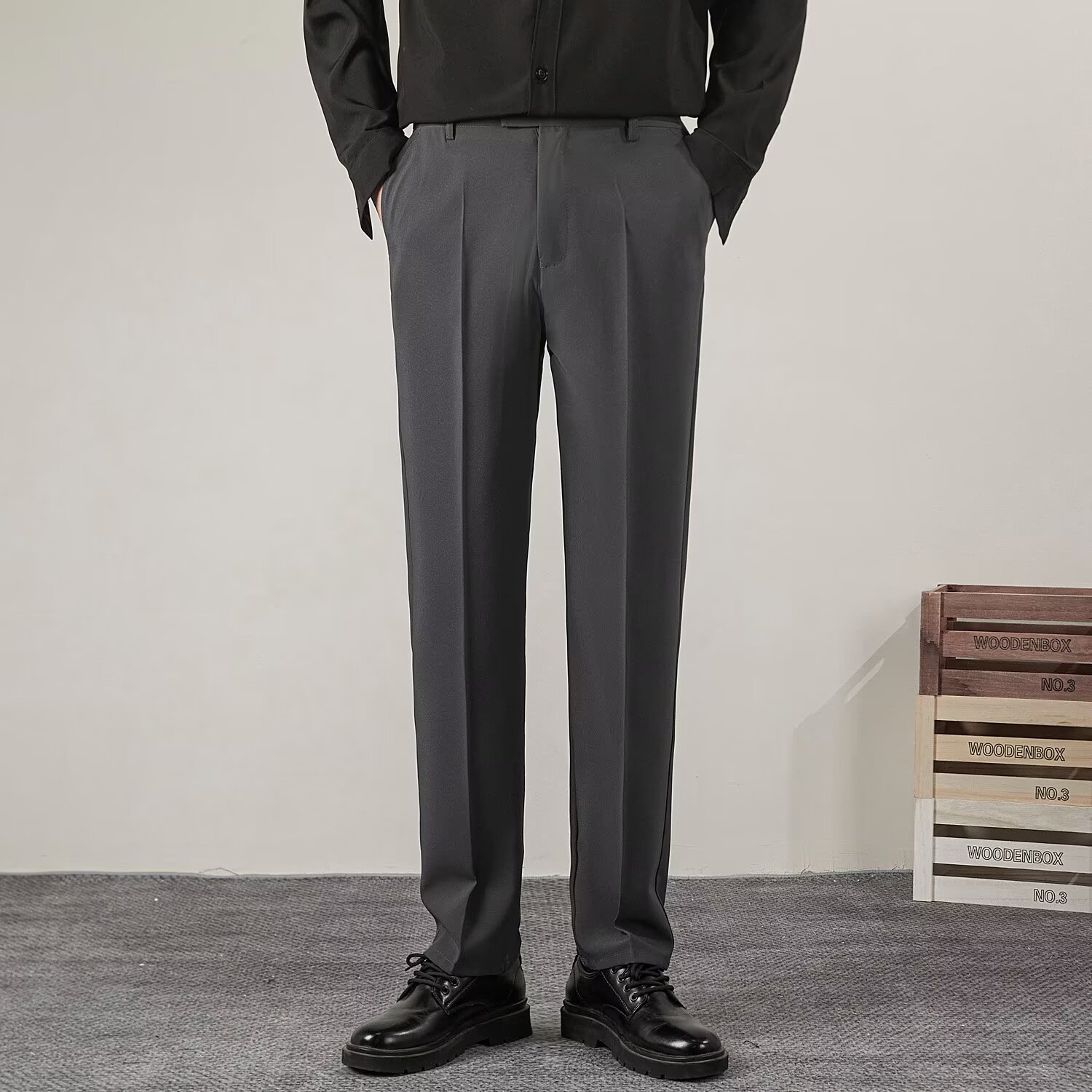 Pantaloni casual dritti tinta  - Streetwear Brand Pants recensione e prezzo
